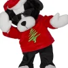 MERRY PAL Inomhusdekoration Julhund Batteri 33cm Svart