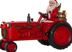 MERRYVILLE Panorama Traktor Batteri 28,5cm Röd