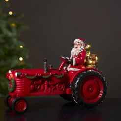 MERRYVILLE Panorama Traktor Batteri 28,5cm Röd