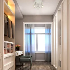 METZ Takspot Rondell 25cm Vit/Stål