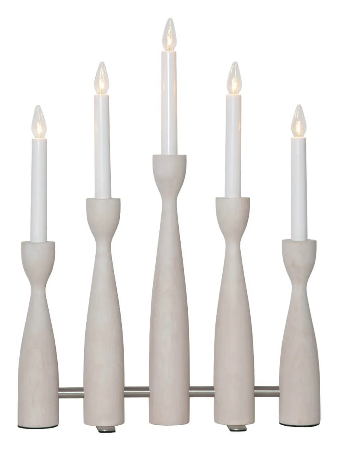 MIDJA 2.0 Ljusstake 5L 47cm Vit