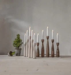 MIDJA 2.0 Ljusstake 5L 47cm Vit