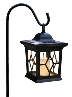 MILAN Solcells-Lykta 50cm Svart