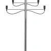 MILANO Golvljusstake Metall 116cm Krom