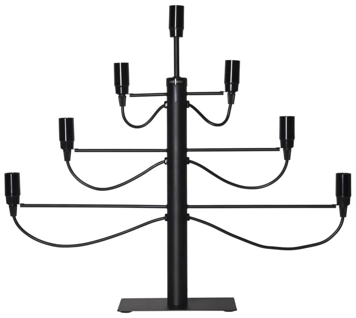 Milano Ljusstake 52cm Svart