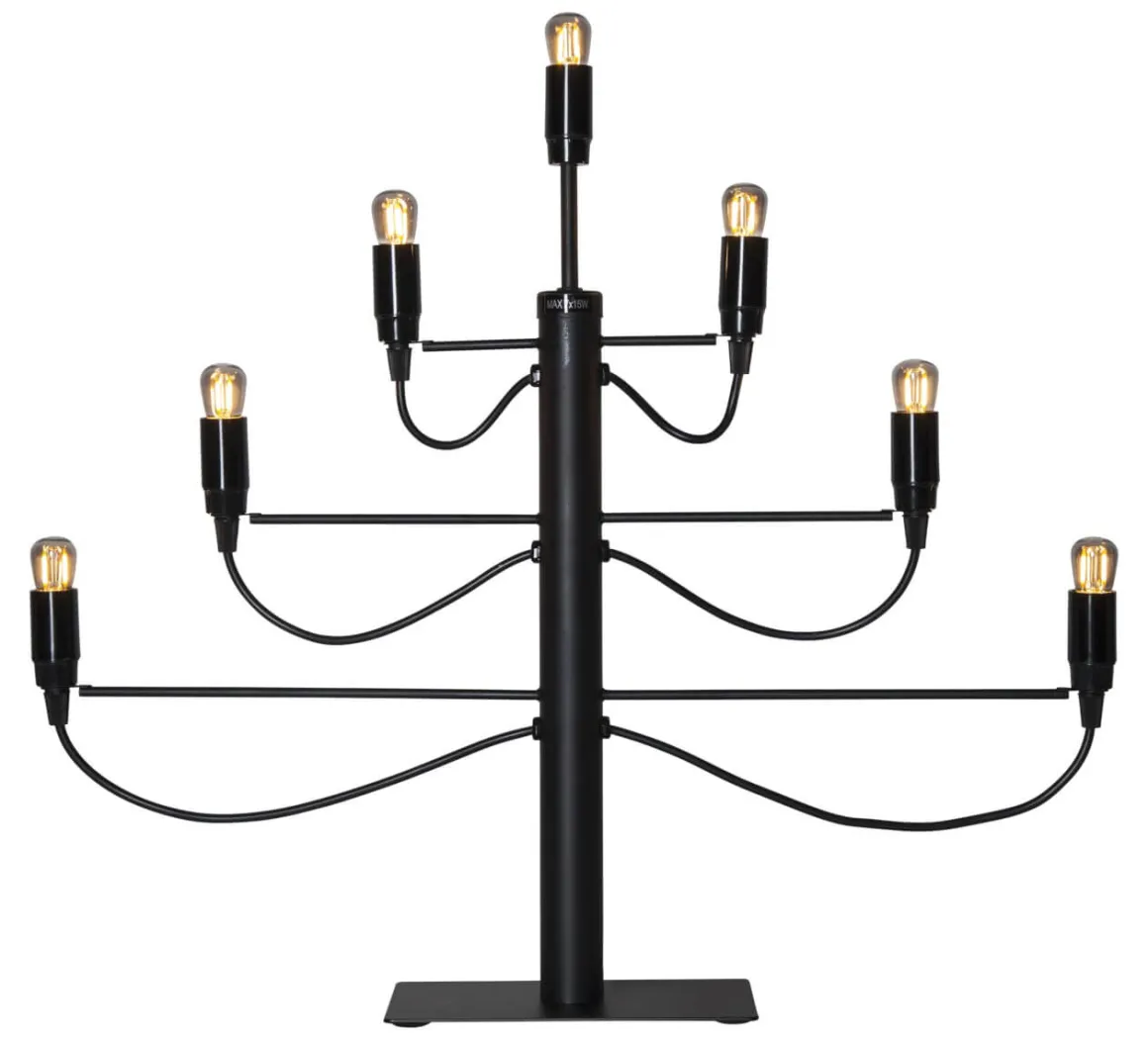 Milano Ljusstake 52cm Svart