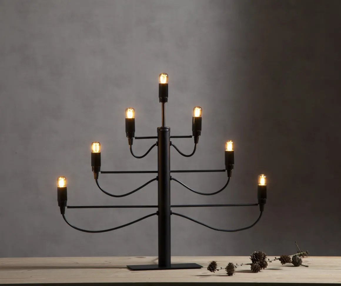 Milano Ljusstake 52cm Svart