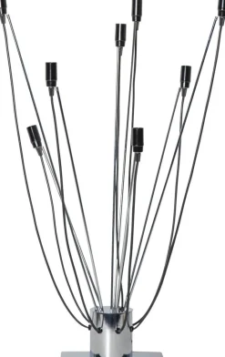 MILANO Metalljusstake 8L 85cm Krom