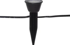 MINI SPOT Solcells-ljusslinga 210cm Svart