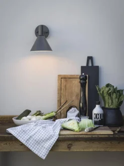 MINITRIPP Fasadlampa 30cm Grå