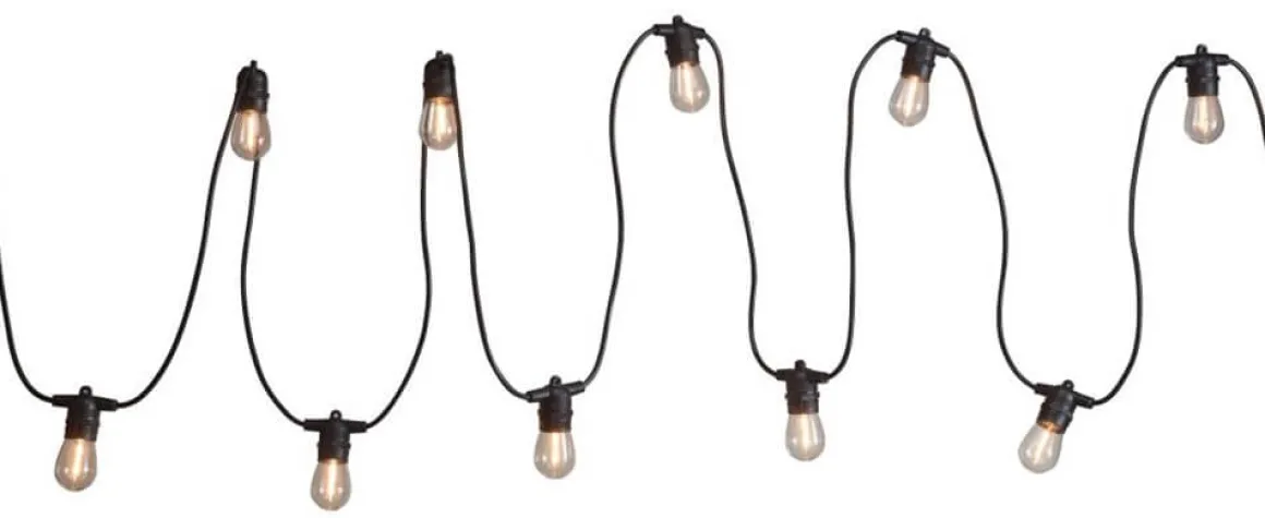 MIO Ljusslinga 10L 6,5m Svart