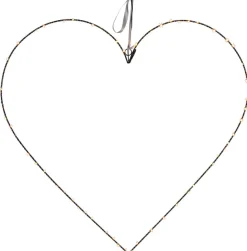 MIRA BLANK Hängande dekoration 70cm 80LED Svart