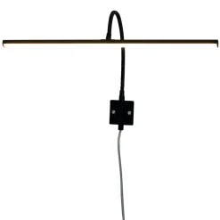 MIRO Tavelbelysning LED Dimbar 40cm Svart