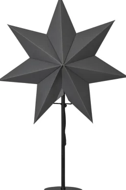 MIXA Stjärna på fot 50cm Grå
