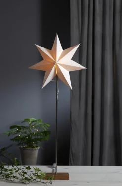 MOA Set m. Skärm & Stjärna på fot 82cm Ek