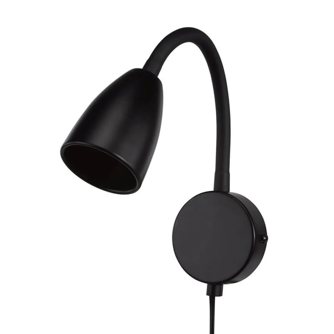 MOA Vägglampa 23cm Svart