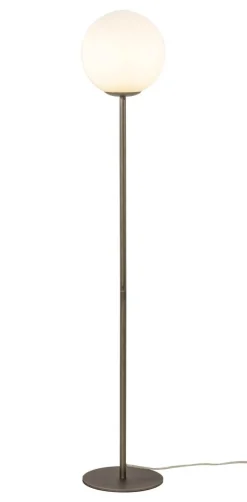 MOLEKYL Golvlampa 130cm Tenn/Vit