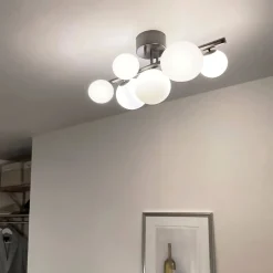 MOLEKYL Plafond 64,5cm Tenn/Vit