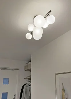 MOLEKYL Plafond 64,5cm Tenn/Vit