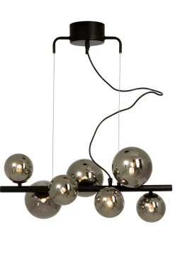 MOLEKYL Taklampa 58cm Svart/Rökgrå