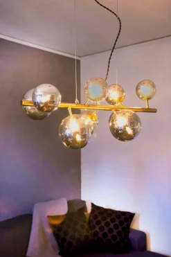 MOLEKYL Takpendel 9L 73cm Antik/Rökgrå