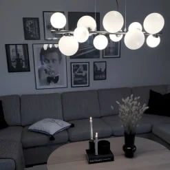 MOLEKYL Takpendel 11L 28cm Tenn/Vit