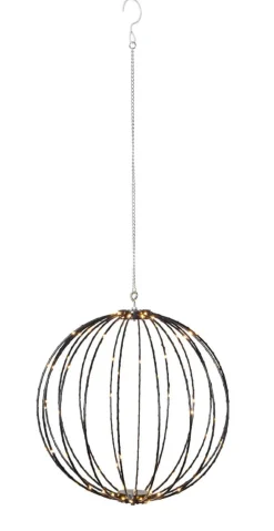 MOUNTY Hängande dekoration 40cm Svart IP44