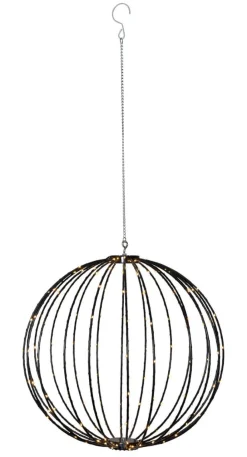 MOUNTY Hängande dekoration 50cm Svart IP44