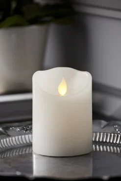 M-TWINKLE LED Blockljus 10cm Vit