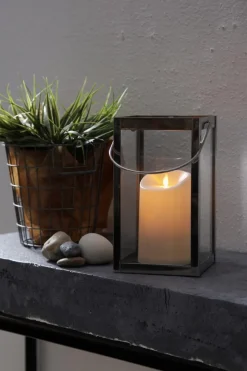 M-Twinkle LED Blockljus 15cm Elfenbensvit