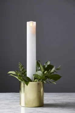 M-TWINKLE LED-Blockljus 30cm Vit