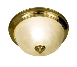 NAPOLI Plafond Bad 27,5cm Antik/Vit IP44