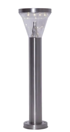 NARONA Solcells-pollare 50cm Silver