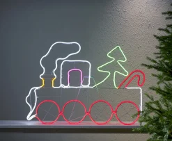 NEOLED Siluett Jultåg 768LED 94cm Flerfärgad IP44