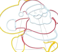 NEOLED Siluett Tomte 768LED 77cm Flerfärgad IP44