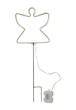 NEONANGEL Utomhusdekoration Batteri 65cm Vit IP44