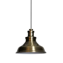 NEW HAVEN Fönsterlampa 17,5cm Antikmässing