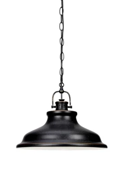 NEW HAVEN Takpendel 37cm Antiksvart/Guld