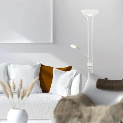 NICE Golvuplight LED 179cm Vit