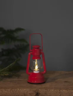 NIKO Lykta 15cm Röd