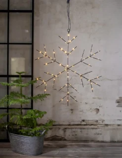 NIVA Hängande dekoration 56cm Svart