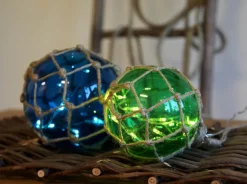 NOAH Glaskula 12cm LED Grön