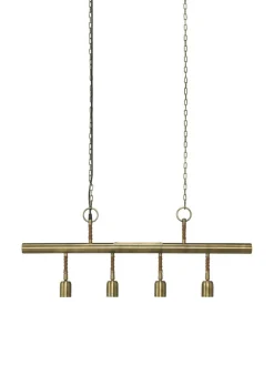 NORA Takpendel 4L 130cm Antikmässing