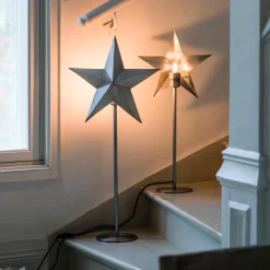 NORDIC STAR Stjärna på fot 63cm Pale Gold
