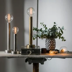 NOTICE Lampfot 10cm Råmässing