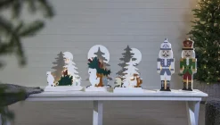 NUTCRACKER Batteridekoration 52cm Flerfärgad