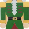 NUTCRACKER Bordsdekoration Batteri 25cm Grön/Röd