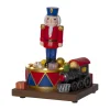 NUTCRACKER Dekorationsfigur Batteri 16cm Flerfärgad