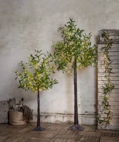 OLIVEC Girland Batteri 1,8m Grön