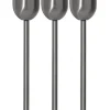 OLYMPUS Solcells-pollare 3-Pack 40cm Silver